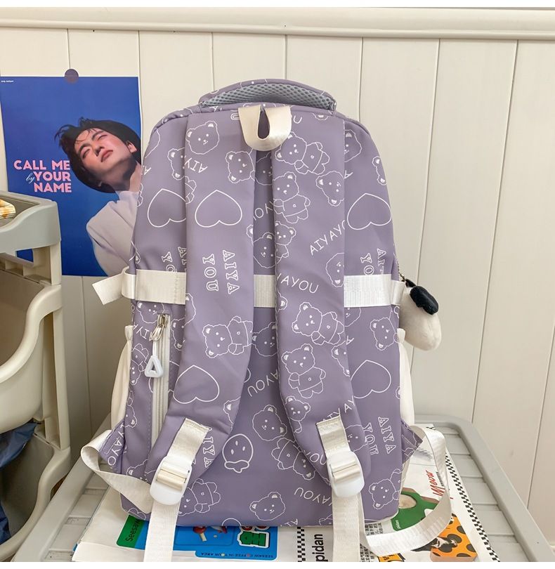 2024 New Space Crowd College Style Backpack, Junior and Senior High School Student Casual Backpack_voghion.com