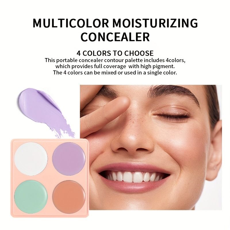 USHAS Concealer ES4042B Gesichtsschatten-Highlights zum Abdecken von Akne_voghion.com