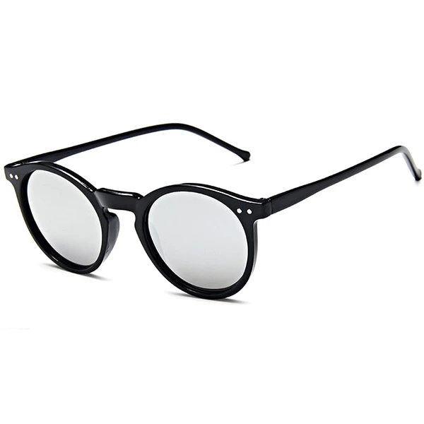 Sunclasses Homme Femme Miroir Rond Vintage Rétro '' Cobalt Rond_voghion.com