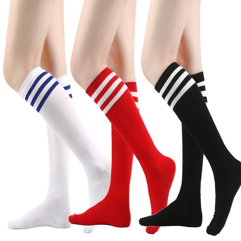 Schwarz Weiß Gestreifte Lange Socken Frauen Sexy Über Knie Oberschenkel Hohe Socken Über Das Knie Strümpfe Damen Mädchen Warme Lange Röhre Socken_voghion.com