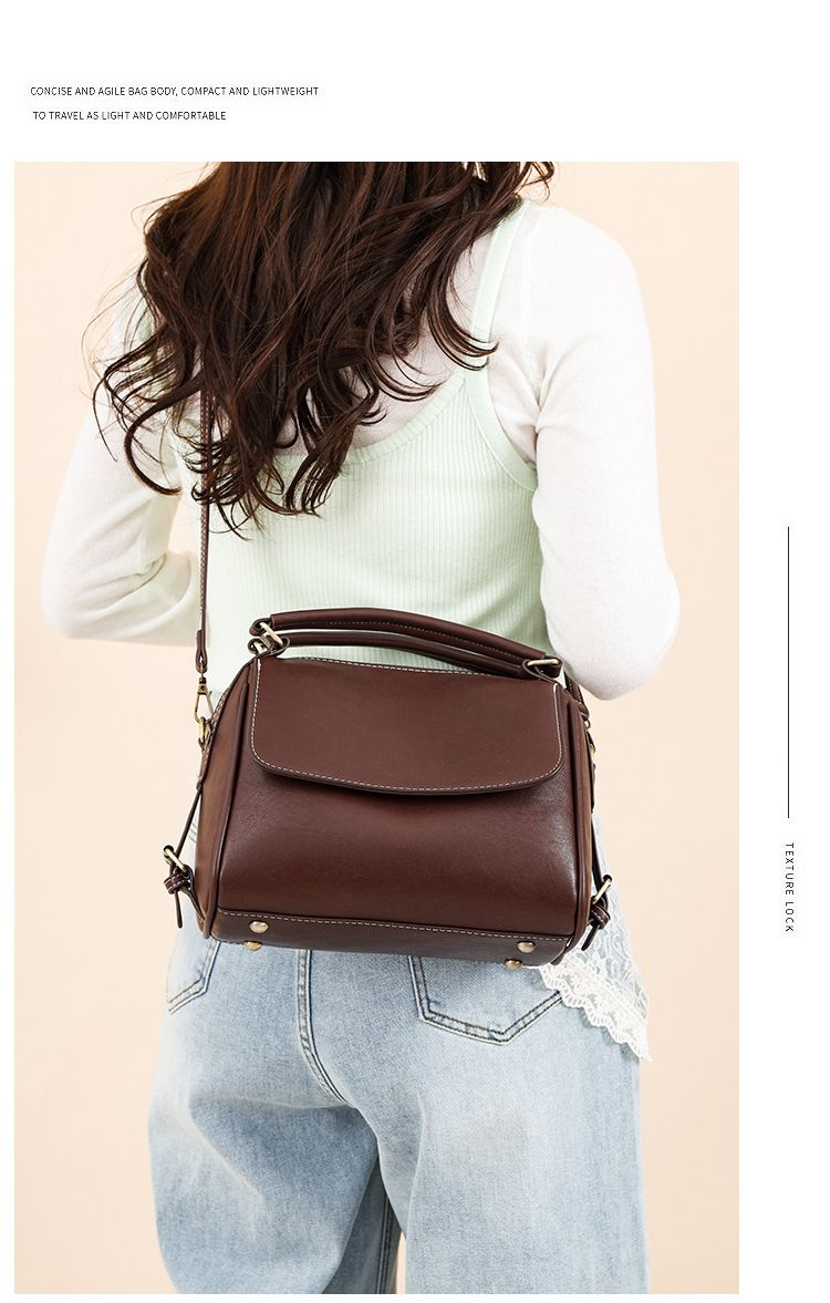 Nuova borsa da donna, borsa a tracolla di grande capacità, per mamme di mezza età_voghion.com