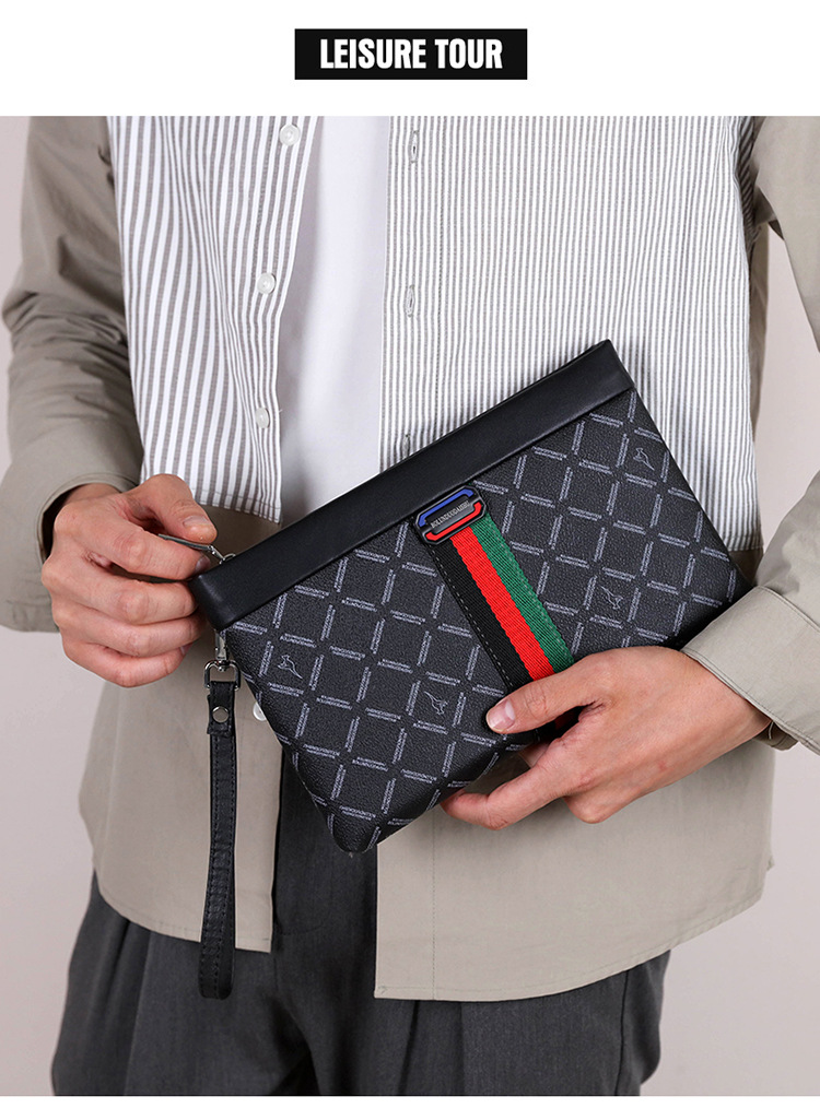 Männer Clutch Bag mat grousser Kapazitéit Geschäftsenveloppe Bag Männer High-End Moud Clutch Bag Perséinlechkeet Trend Clutch Bag_voghion.com