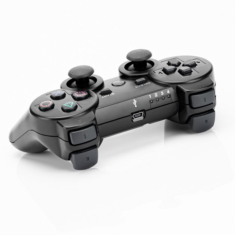 PS3 Bluetooth trådlös spelkontroll neutral P3 neutralt snöflingehandtag P3 trådlös spelkontroll PS3 spelkontroll_voghion.com