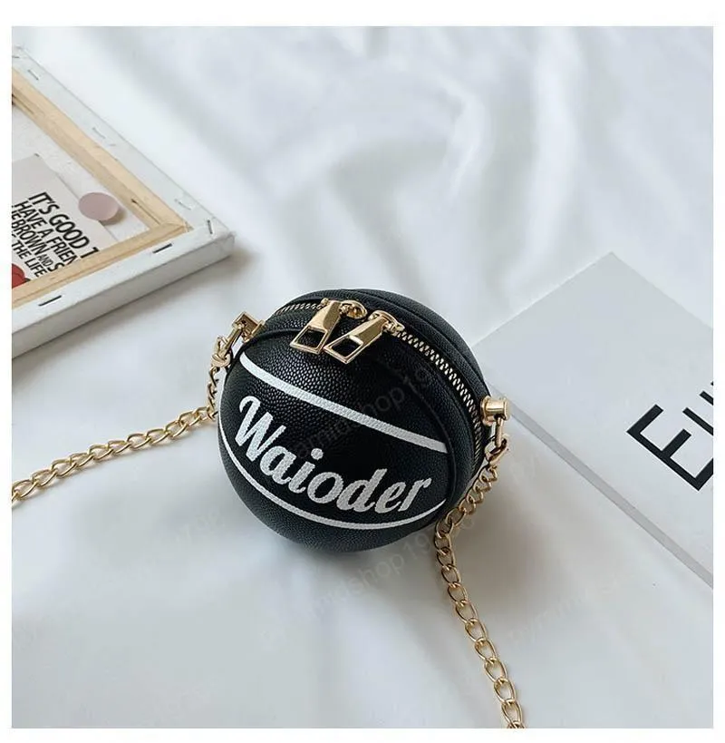 Nuova borsa Basket Moda Borse per bambini Catena per bambini Borsa a tracolla per ragazze Borsa a tracolla_voghion.com