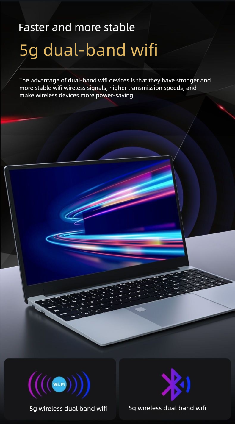 Nuovo laptop da 15,6 pollici N5095/N95/N150 per ufficio, studenti e giochi_voghion.com