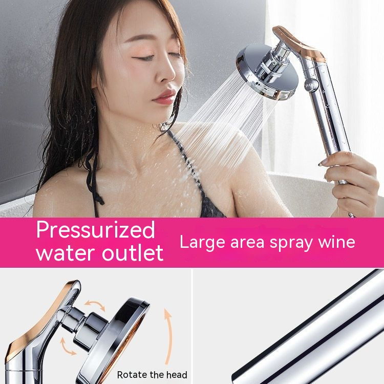 Korean ACZT Pressurized And High-pressure Large Detachable Lotus Water Heater, Shower Head Hose Set Heater,_voghion.com