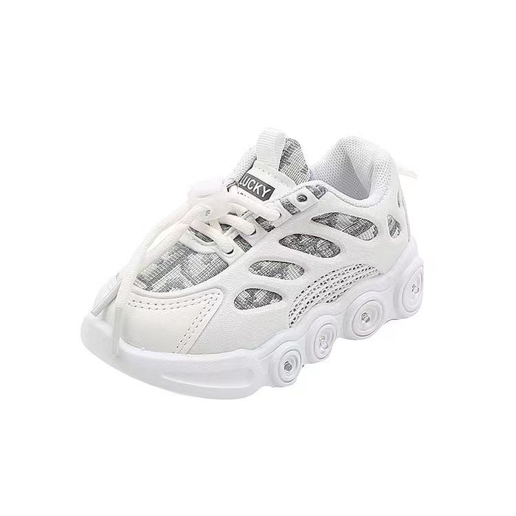 2022 Herbst Neue LED-Licht Anti-Rutsch Weiche Sohle Sport für Jungen und Mädchen Mode Lässig Kinderschuhe_voghion.com