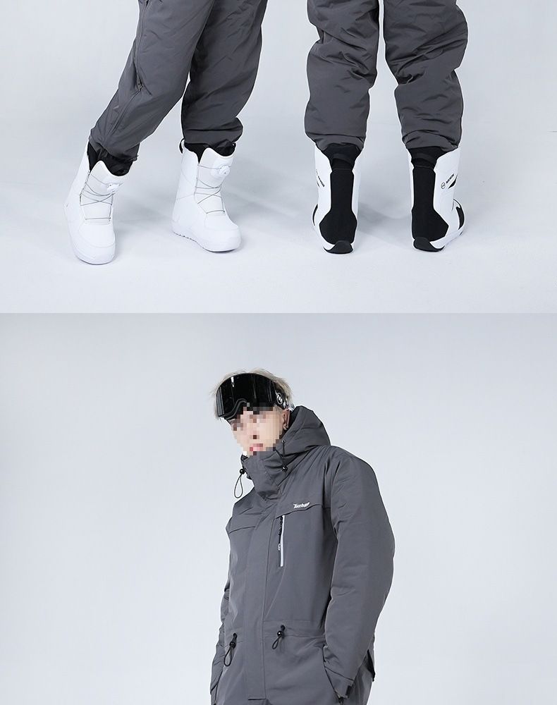 Traje de esquí unisex de una pieza resistente al frío, impermeable, resistente al viento, térmico, integrado, para ciclismo y pesca._voghion.com