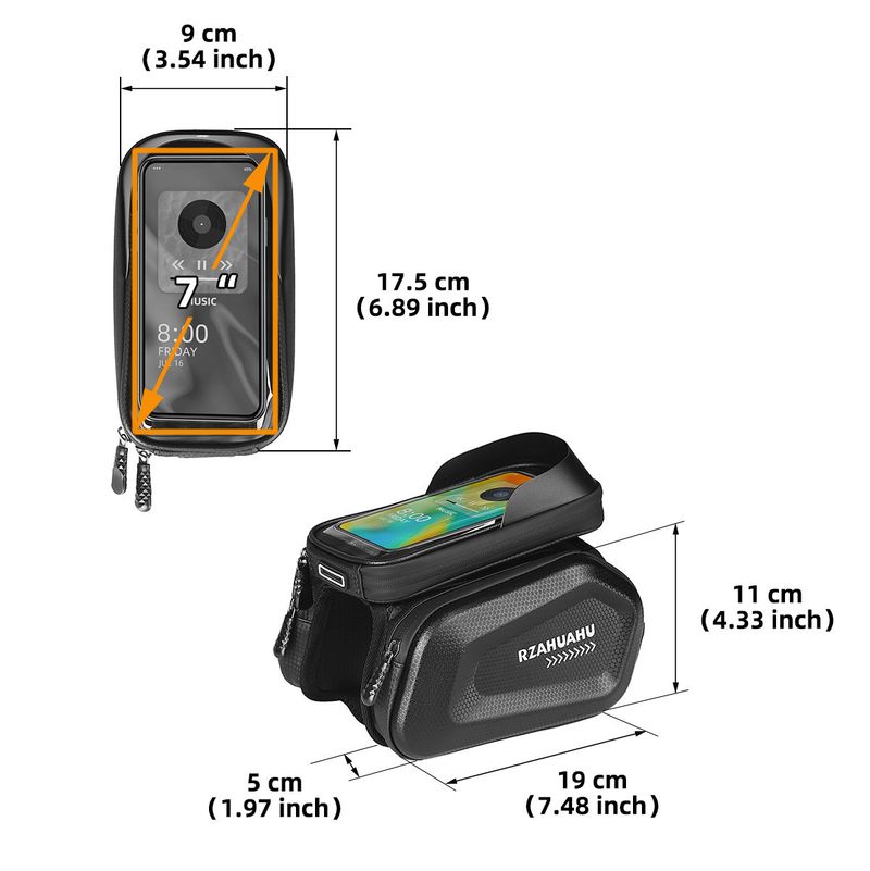 Robuste multifunktionale Fahrradtasche für Reitausrüstung_voghion.com