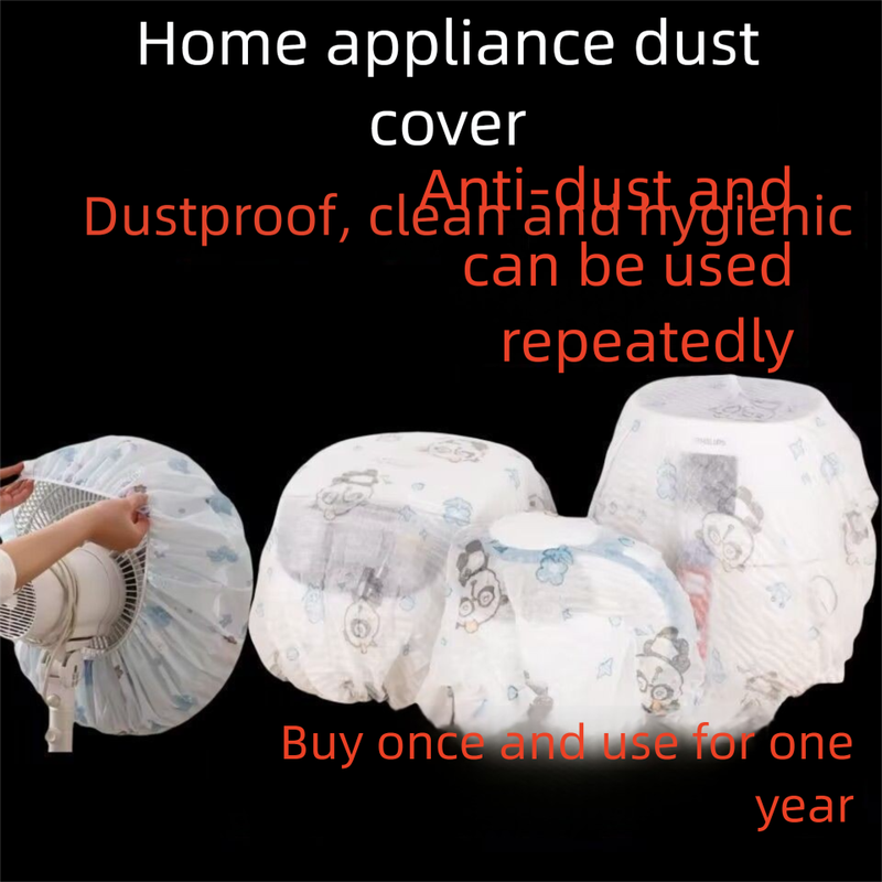 Extra Large Thick Non-Woven Dust Full Multi-Functional Household Appliance Fan Microwave Oven Universal Cover Cloth_voghion.com