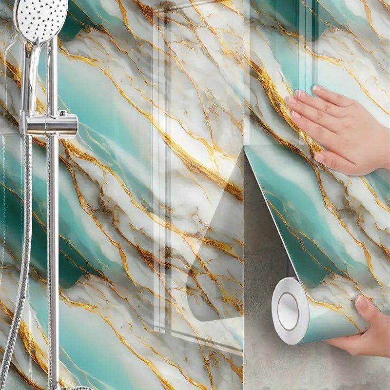 Marble Pattern Wallpaper Home Decoration Building Materials Background Wall Gilt Marble Wallpaper_voghion.com