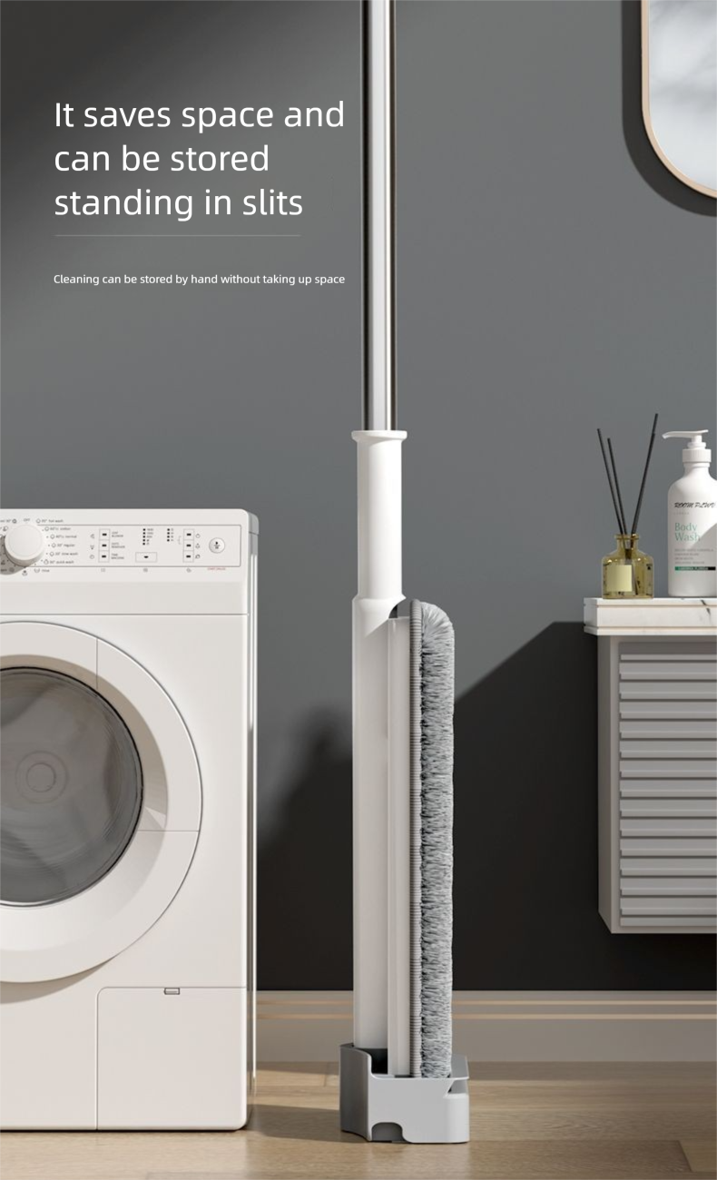 Multifunktionaler Flachmopp, freihändiges Waschen, Haushalt, einmaliges Reinigen, trockener und nasser Holzboden, doppelt verwendbar, faules Wischwerkzeug mit Wasseraufnahme_voghion.com