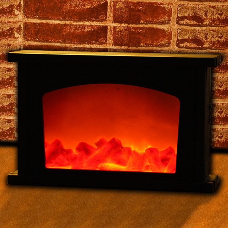 LED Flame Dynaaminen Lyhtylamppu Simulaatio Takka Liekkiefekti Yövalo USB-akkukäyttöinen Olohuoneen sisustukseen_voghion.com