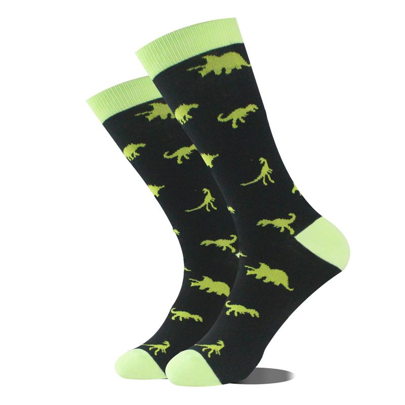 New style brand, same personalized mid length contrasting colors, men's cotton socks, trendy socks_voghion.com