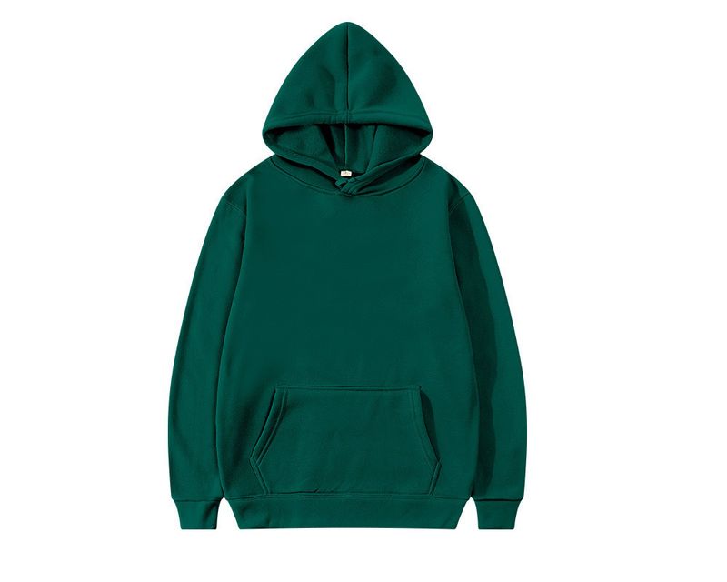 Maglione per uomo donna in autunno inverno, giacca con cappuccio in peluche e spesso, tinta unita, pannello liscio, felpa con cappuccio vuota, stampa_voghion.com