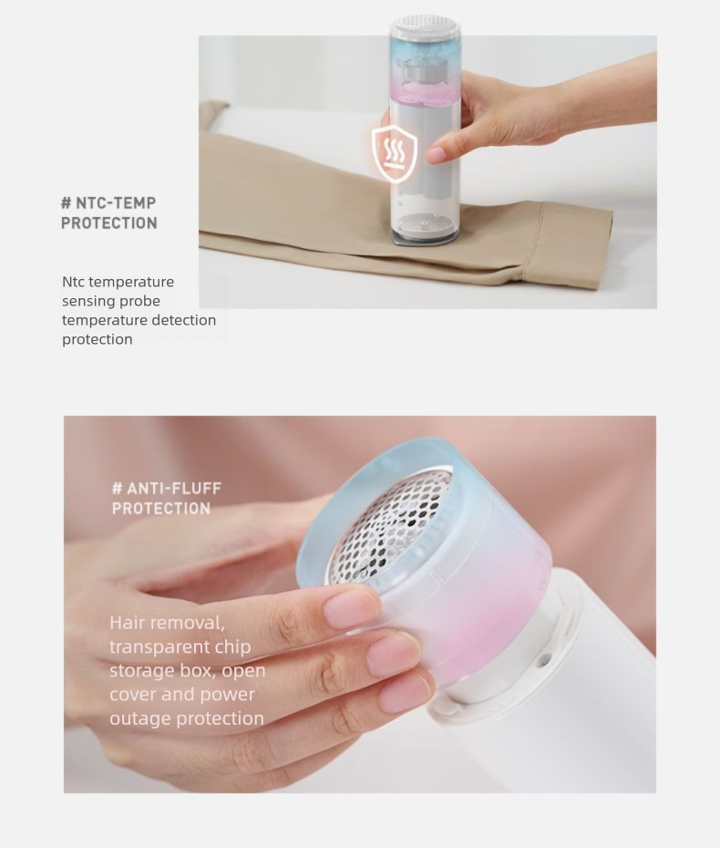 Huaguang Wireless Iron Lint Remover Power Bank 3-in-1 Mini Handheld Garment Steamer Home Portable Ironing Machine_voghion.com