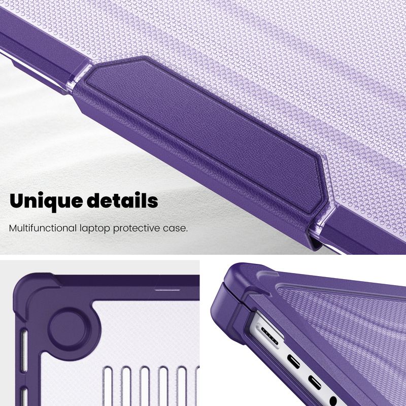 Carcasa protectora para portátil Pro16, funda de refrigeración universal de 21/23 pulgadas, soporte retráctil de una pieza._voghion.com