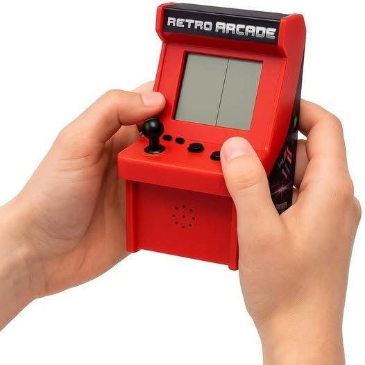 Mini Retro Arcade Machine With 26 Games Electronic Handheld Video Gaming Toy_voghion.com