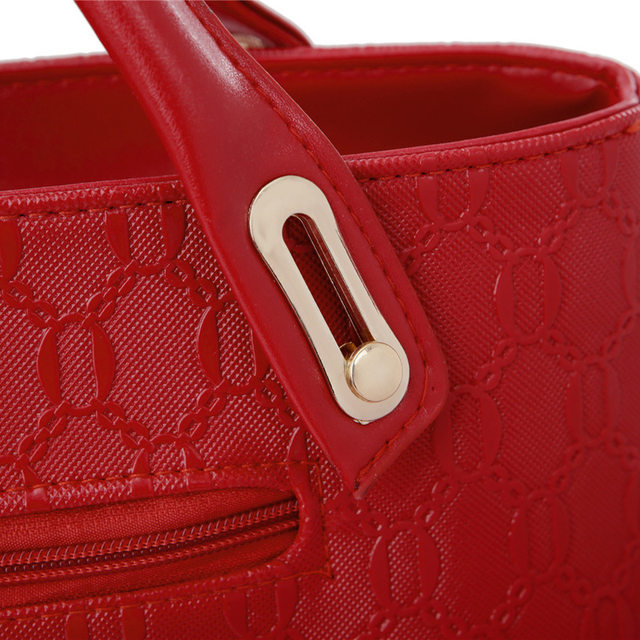 4 pezzi/set set di borse da donna elegante borsa a tracolla in pelle PU moda borse da donna con pochette a tracolla in tinta unita selvaggia_voghion.com