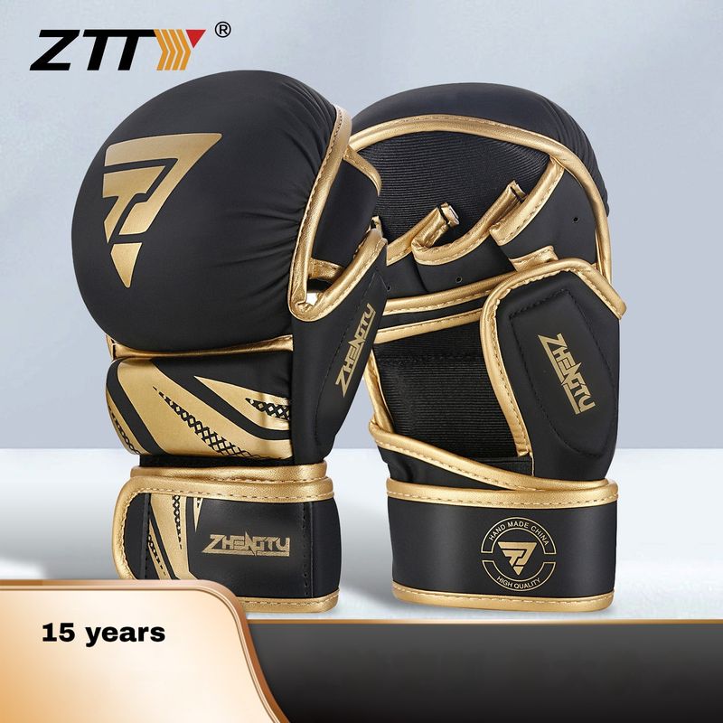 ZTTY Boxhandschuhe mit verdicktem Innenfutter, Handschuhe für Erwachsene, Sanda-Training für Männer und Frauen, Kämpfen, Boxsackhandschuhe, UFC_voghion.com