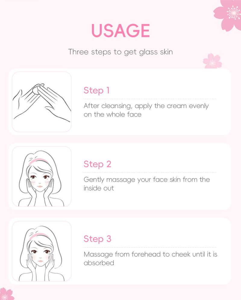 Emulsion Fenyi Sakura Plant Essence Cream 40g Hydrating Moisturizing Cream Skin Care Products_voghion.com