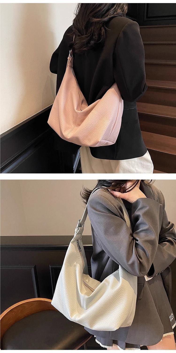 Bolsa transversal leve e multifuncional, nova bolsa de ombro de grande capacidade, outono/inverno 2025_voghion.com