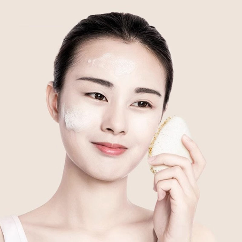 Face Wash Puff Walnut Seeds Deep Face Cleansing Soft Elastic Reusable Quick Dry Water Replenishing Women Face Wash Sponge Deep Pore Cleansing_voghion.com