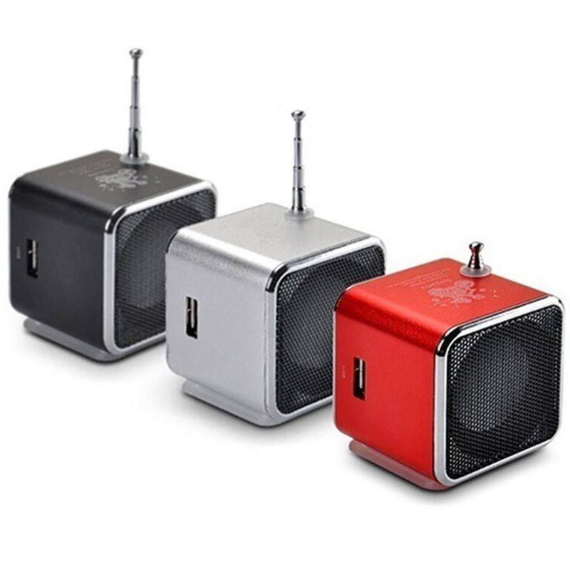 Upgraded Subwoofer Speaker Mini LED MP3 Player FM Stereo Portable Radio for PC Notebook TD-V26 with Bluetooth-compatible_voghion.com