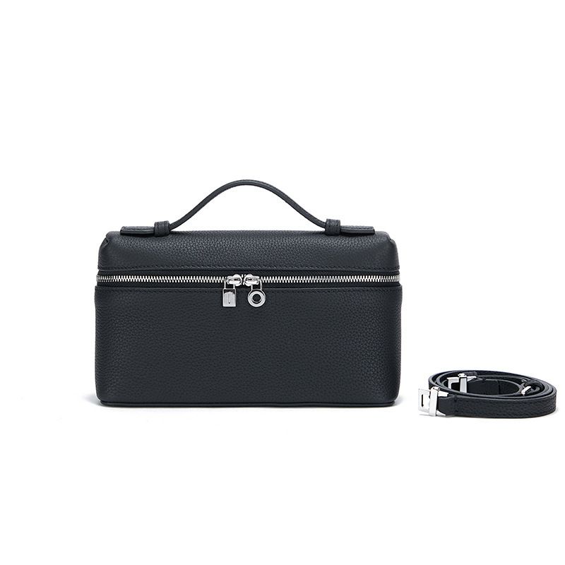 2024 New Handbag Single Shoulder Crossbody Fashion Soft Leather Top Layer Cowhide Small Versatile Elegant Lunch Box Bag_voghion.com