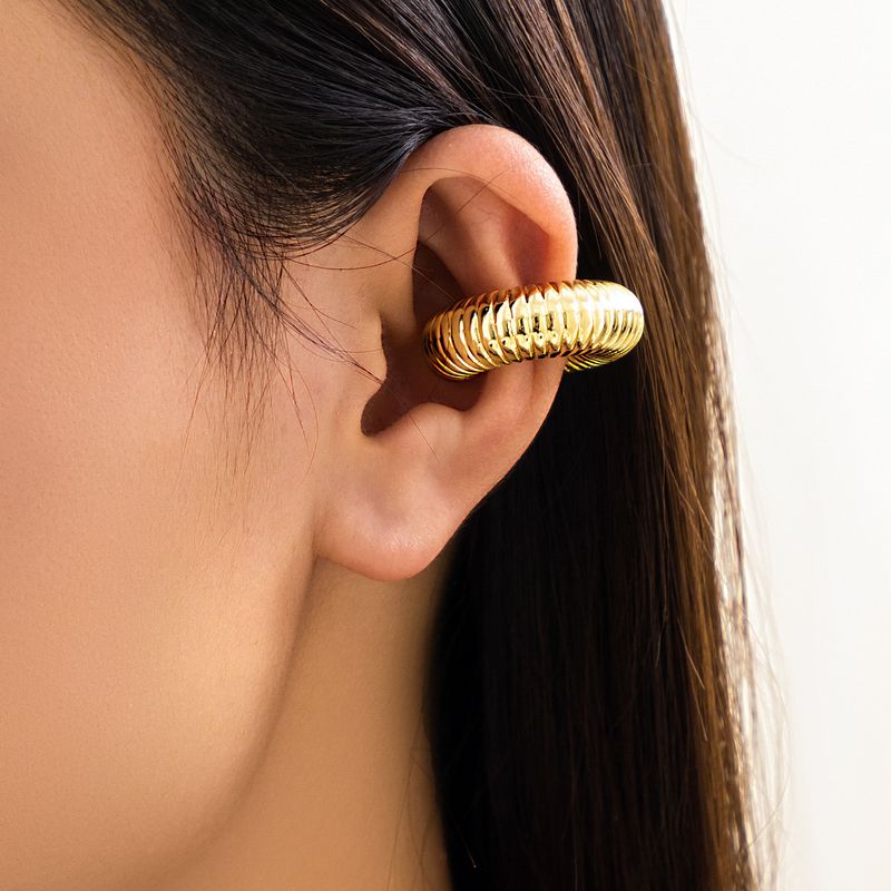 1 Piece 3 Pieces Set Elegant U Shape Plating Alloy Ear Cuffs_voghion.com