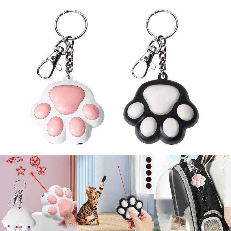 Laser Pointer 5 Adjustable Patterns Interactive Cat Toys Training Chaser Interactive Toy For Indoor Cats Dogs Pets_voghion.com
