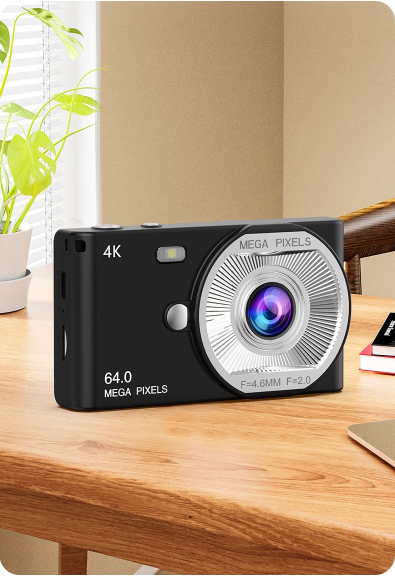 New High-Definition CCD Digital For Students, 16x Zoom, Selfie Capable, Transfers To Phone, Beauty Camera_voghion.com