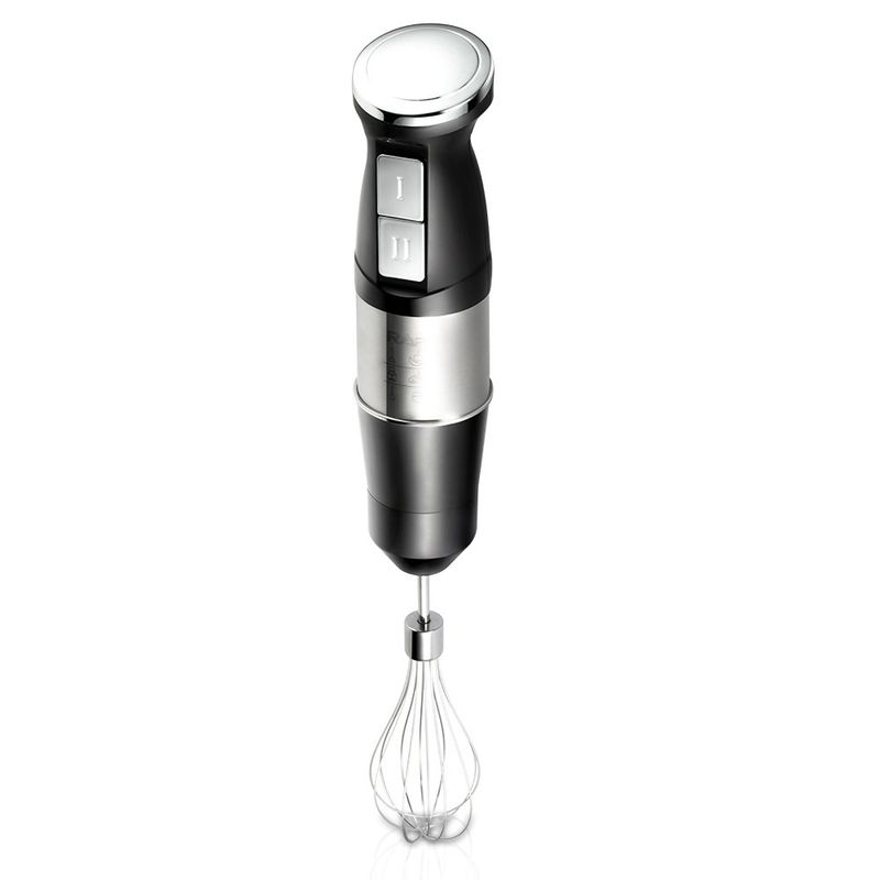 Zestaw blendera ręcznego 4 w 1, elektryczny blender z sokowirówką, trzepaczką do jajek, końcówkami do ubijania, 600 W, standard UE_voghion.com