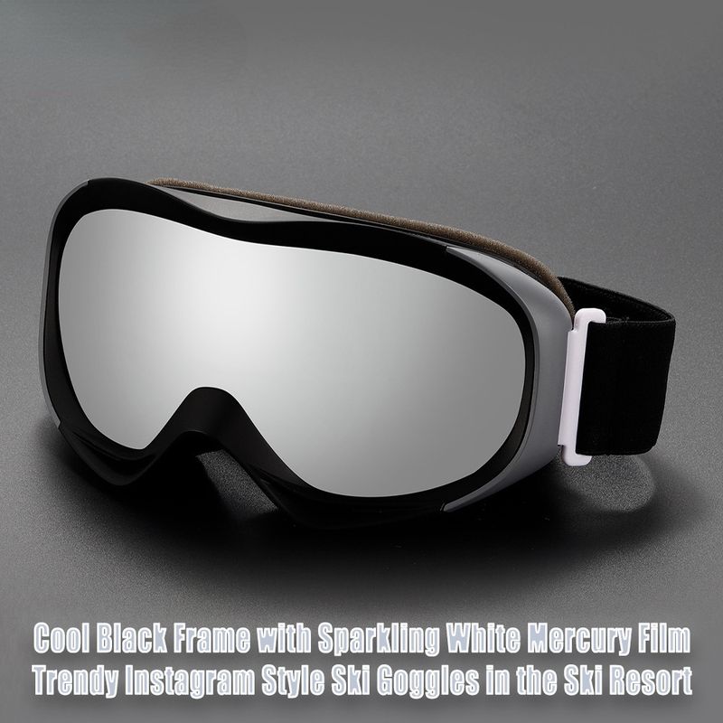 New Double-Layer Double-Color Spherical Frame Anti-Fog Ski Outdoor Sports Windproof Eye Protection Mountaineering Snow_voghion.com