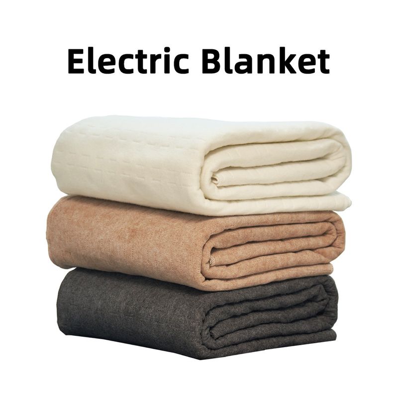 220V EU Electric Heating Blanket, Warm Mattress Pad For Home Use, Safety Certified_voghion.com