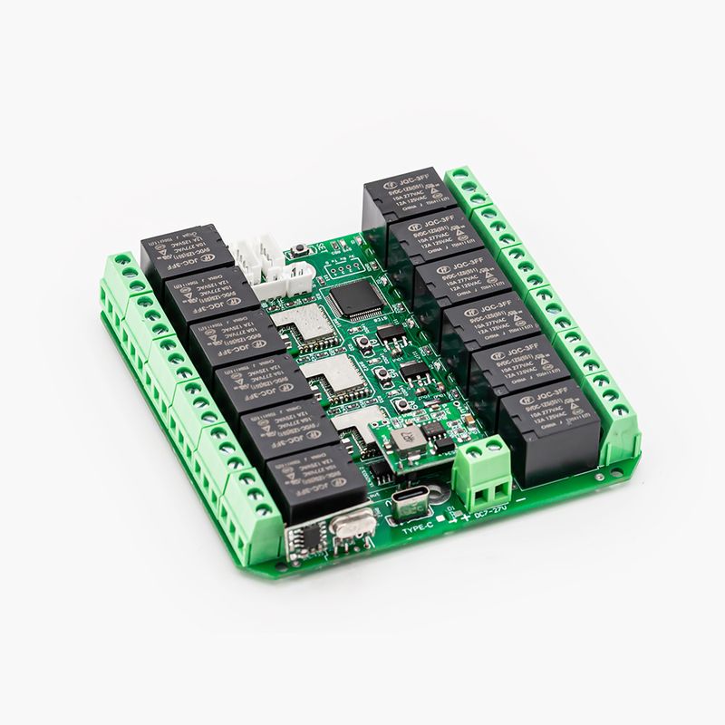 12 Channel WiFi Relay Module eWek APP Remote Control Self-lock DC 8V-28V AC 85V-250V Wireless Switch for Smart Home_voghion.com