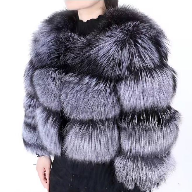 Damenbekleidung Pelzmantel Kunstpelz Kunstpelz Wintermantel Damen Kurzjacke mit Lederbesatz, modisch und warm, mehrere Farben und Größen_voghion.com