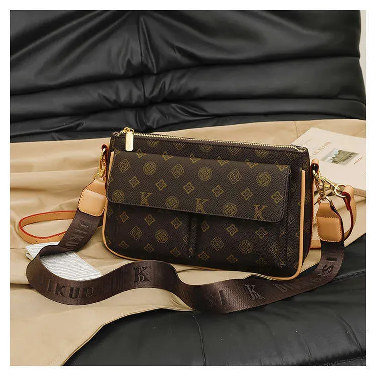 Designer Bags For Women 2025 New Pattern Multi-Layer Lady Small Square Classic Versatile Shoulder Crossbody Bag Trendy_voghion.com