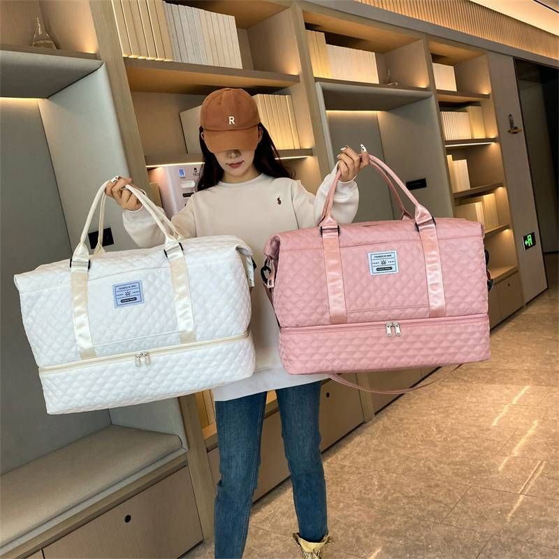 Reisetasche Damen, große Kapazität, Geschäftsreisen, Schuhbox, Gepäckaufbewahrung, tragbare Fiess-Tasche für_voghion.com