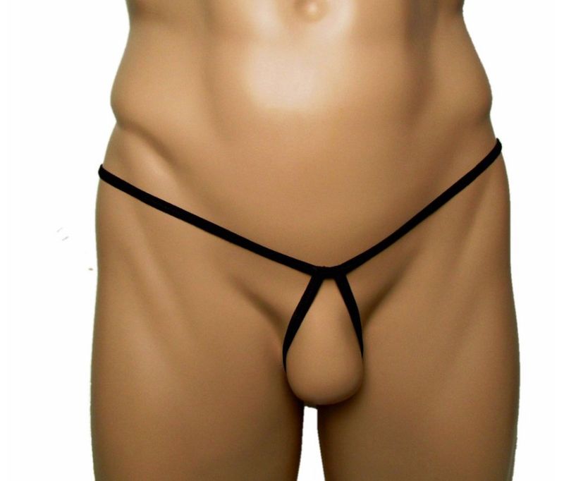 Dessous Unterwäsche Sexy Herren Pama Pants Durchsichtige T-förmige Höschen T-Back Dreipunkt-Bikini Mini-Badeanzug Schwimmen_voghion.com