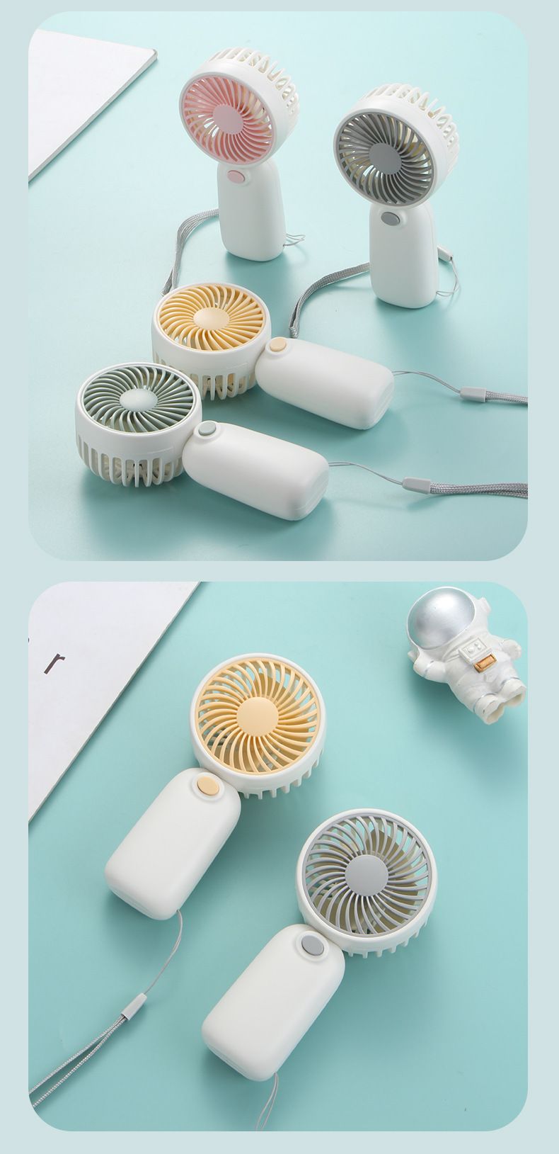 7 Pocket Portable Battery Mini Handheld Fan New Gift_voghion.com