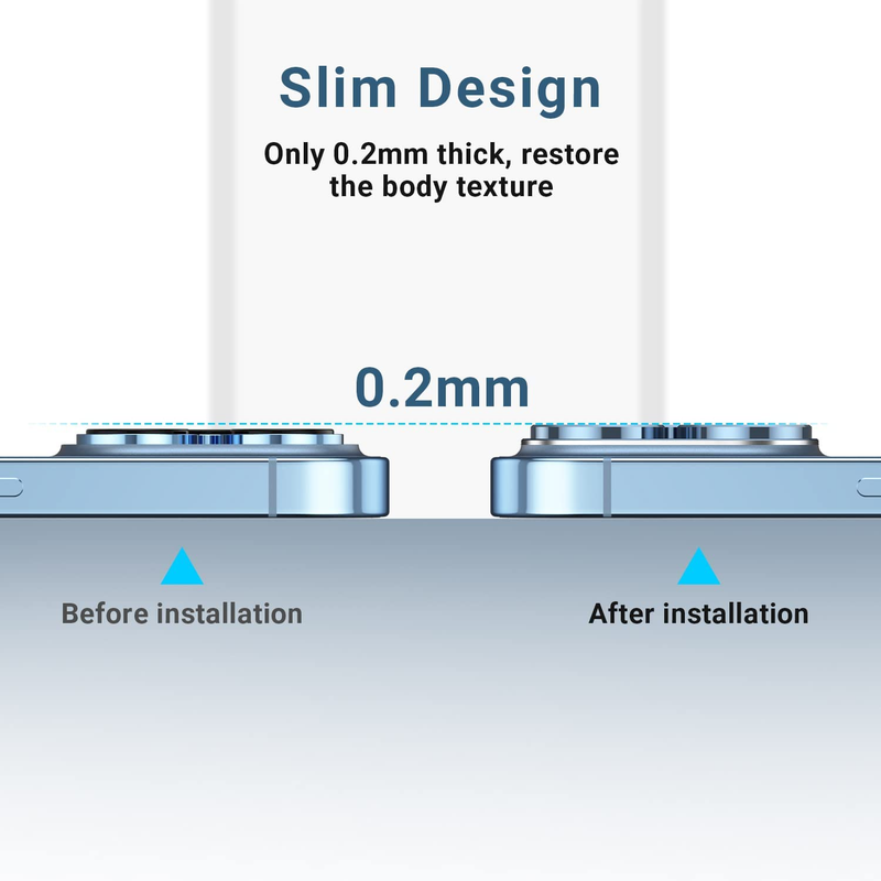 Metall-Kameraobjektivschutzabdeckung für iPhone 14 13 Pro Max 12 11 14Pro iPhone14 13Pro 11Pro Schutzzubehör aus gehärtetem Glas_voghion.com