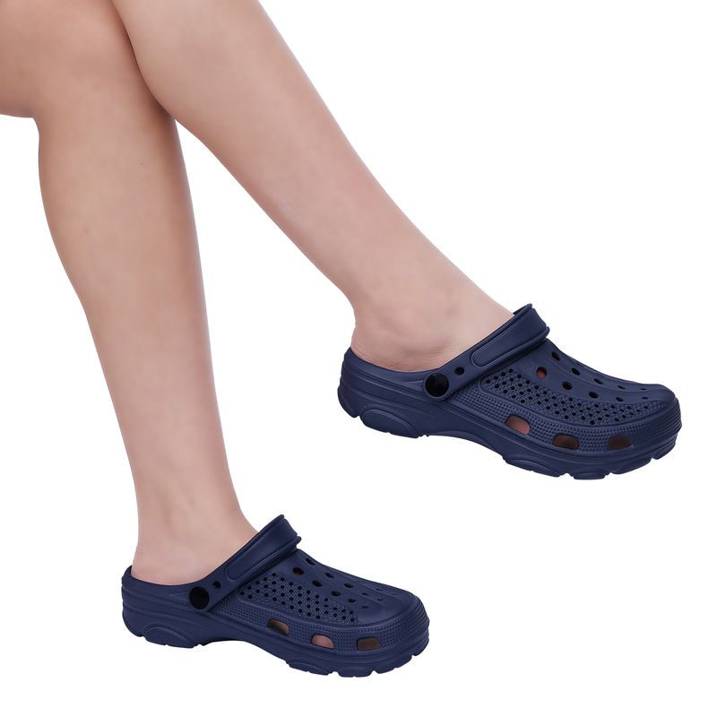 Bebealy Men Hole Clogs Slippers Men Garden Shoes For Men Arch Support Slides Summer Fashion Beach Slippers Non-slip EVA Slippers_voghion.com