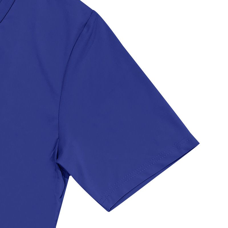 Herrenbekleidung T-Shirt Einfarbig V-Ausschnitt Kurzarm Sommer Neue Große Größe Trend Tops_voghion.com