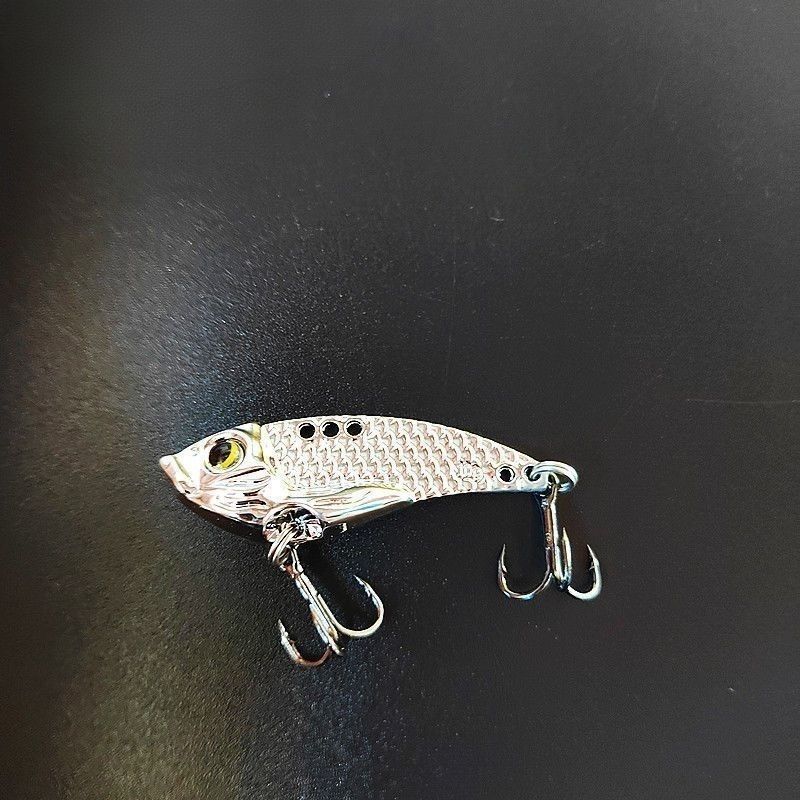 Metal Dragon Scale Sequin Colorful Vib Rattlesnake Long Casting Topmouth Culter Lure Horse Mouth Bass Freshwater_voghion.com