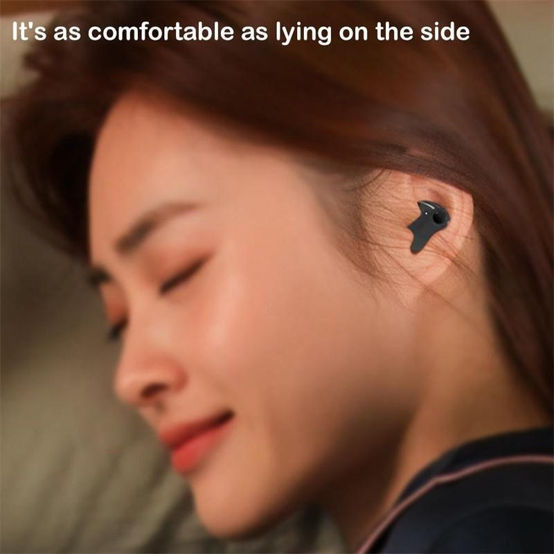 Écouteurs sans fil Bluetooth 5.3, oreillettes cachées, étanches IPX5, légères, Double suppression du bruit, tactile, sommeil Invisible_voghion.com