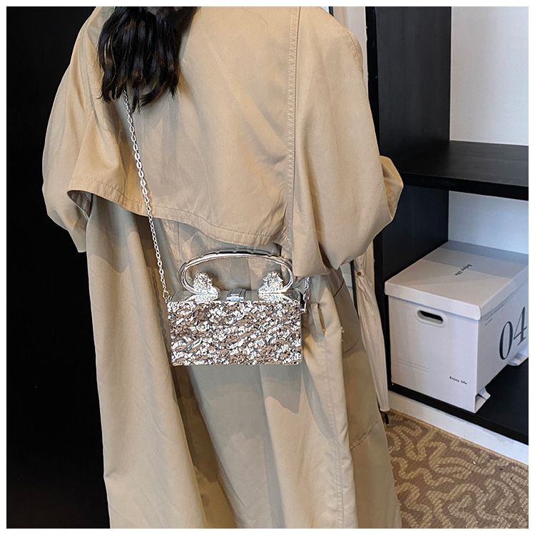 Borse a pochette da donna: crea una borsa in acrilico alla moda con motivi a crepe di ghiaccio, personalizzabile da portare a mano, a tracolla e con una sola spalla per le donne._voghion.com