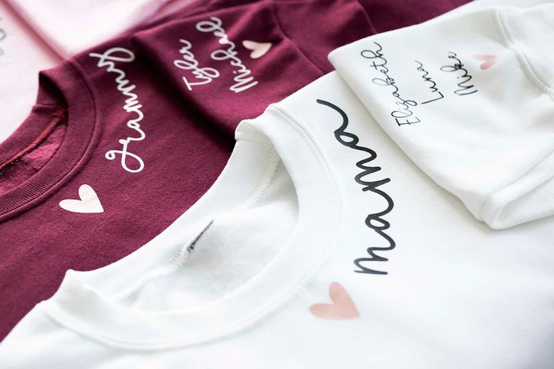 Women's Clothing Round Neck Spotify Customization Mother's Day And Father's Day_voghion.com