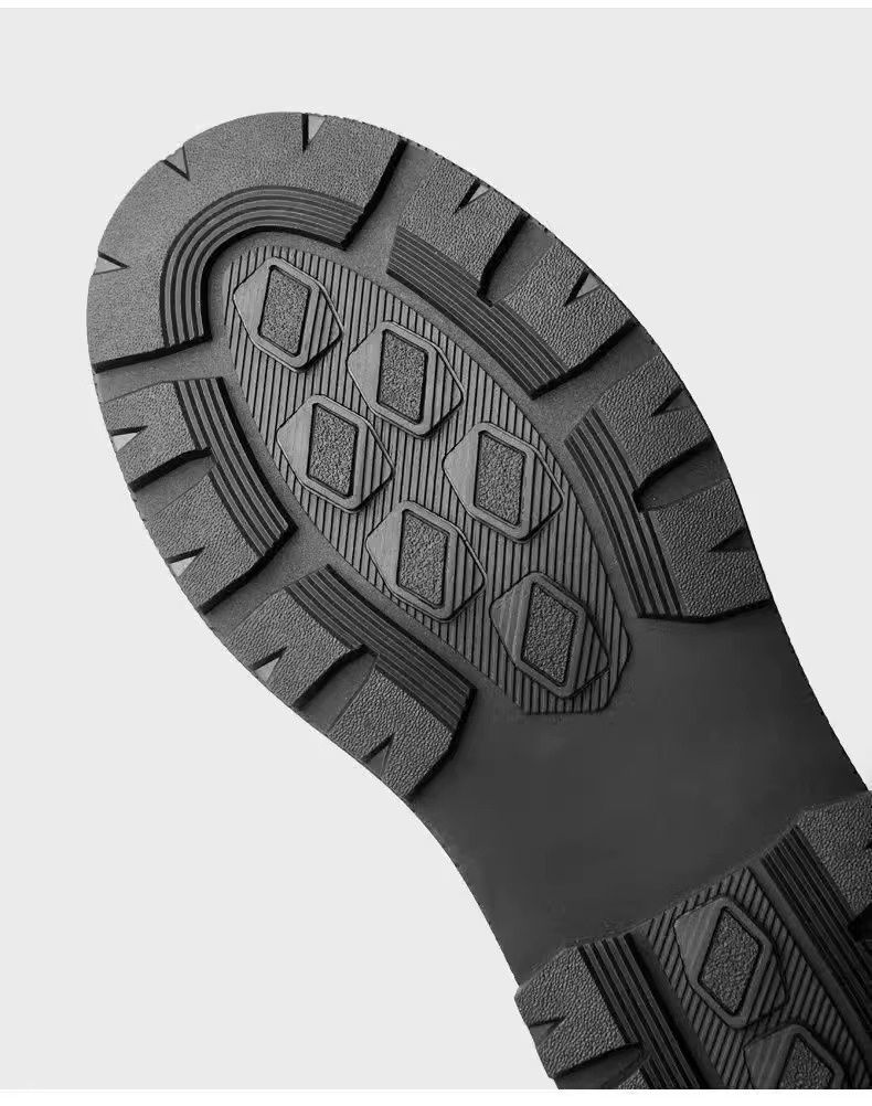 Glide Glide Single Breathable Export Genuine Top Layer Cowhide Wide Foot Casual Men's Youth Business Leather Shoes_voghion.com