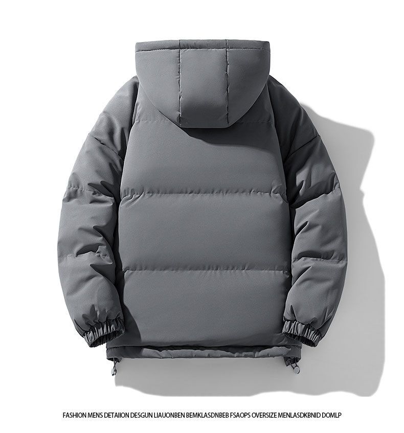 Herrenbekleidung M 8XL, maßgeschneiderte Baumwolljacke in großer Größe für Männer und Frauen, gleicher Stil, lockere Winterjacke aus Baumwolle mit Kapuze, verdickter Baumwollmantel_voghion.com